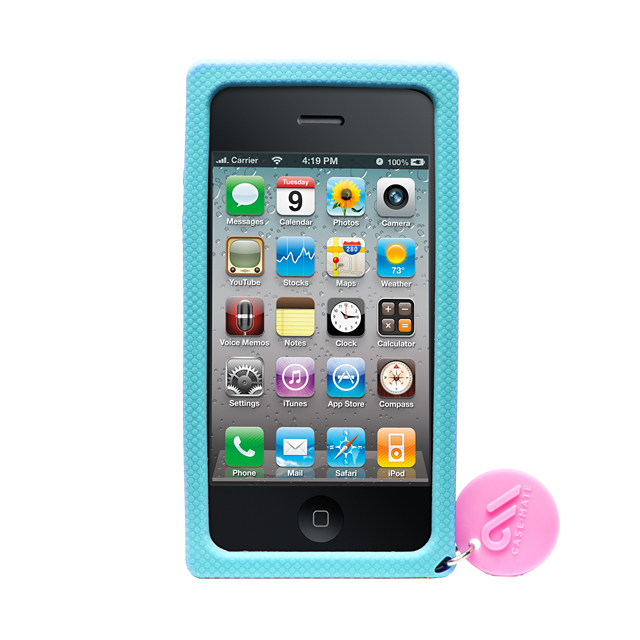 iPhone 4S / 4 Creatures： Delight Cupcake, Ice Cream Cone - Turquoiseサブ画像