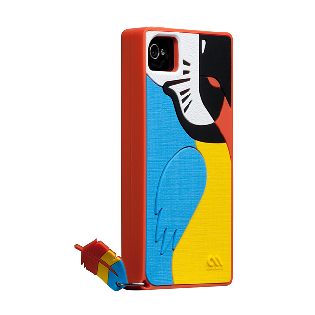 iPhone 4S / 4 Creatures： Parrot Case - Redサブ画像