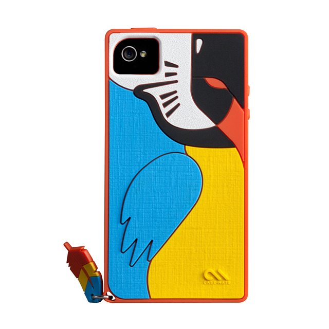 iPhone 4S / 4 Creatures： Parrot Case - Red