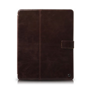 【iPad(第3世代) ケース】Masstige Block Folio ブラックチョコレート