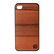 【iPhone4S/4 ケース】Real wood case Guneine Saisai