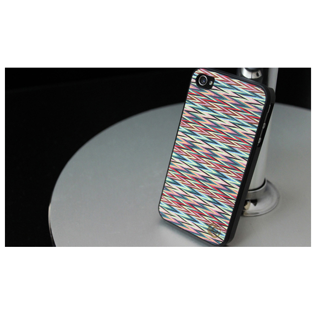 【iPhone4S/4 ケース】Real wood case Caleido Sylvia’s Checkサブ画像