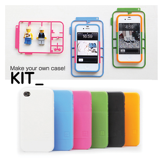 【iPhone4S/4 ケース】プラモデル型ケース Bパーツ ピンクサブ画像