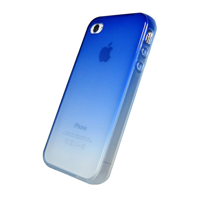 iPhone4/4Sケース 「染-SO・ME-」青サブ画像