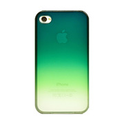 iPhone4/4Sケース 「染-SO・ME-」緑