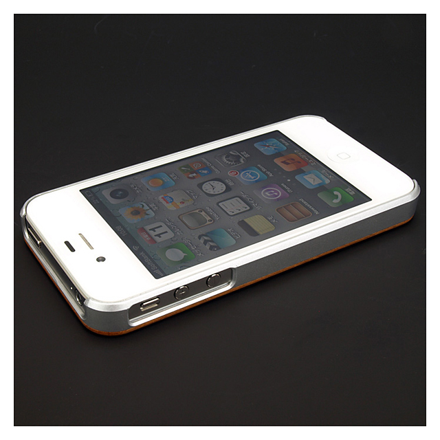 【iPhone4S/4 ケース】ハイブリッドウッドケース for iPhone4S/4(チェリーウッド)サブ画像