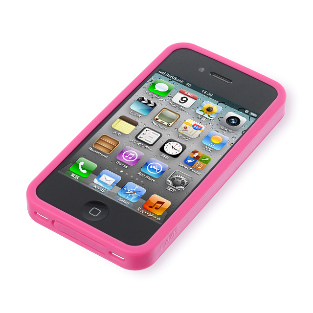 【iPhone4S/4 ケース】Zero 5 Pro Color for iPhone 4/4S - Pinkサブ画像