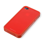 【iPhone4S/4 ケース】Zero 5 Pro Color for iPhone 4/4S - Red