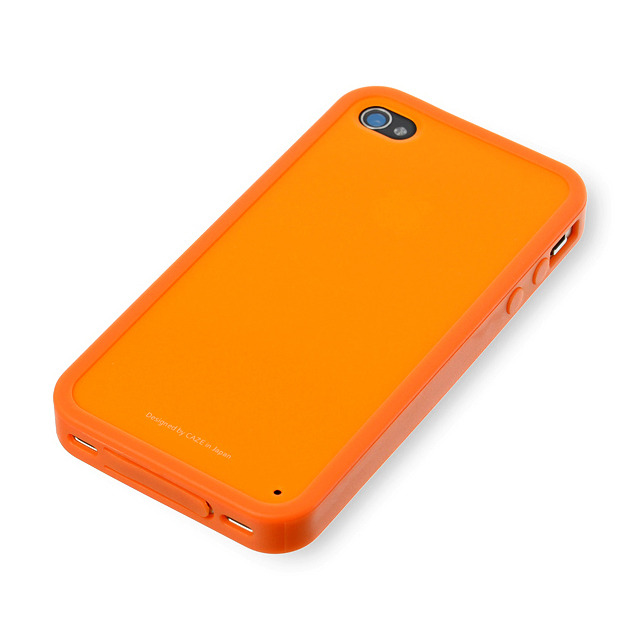 【iPhone4S/4 ケース】Zero 5 Pro Color for iPhone 4/4S - Orange
