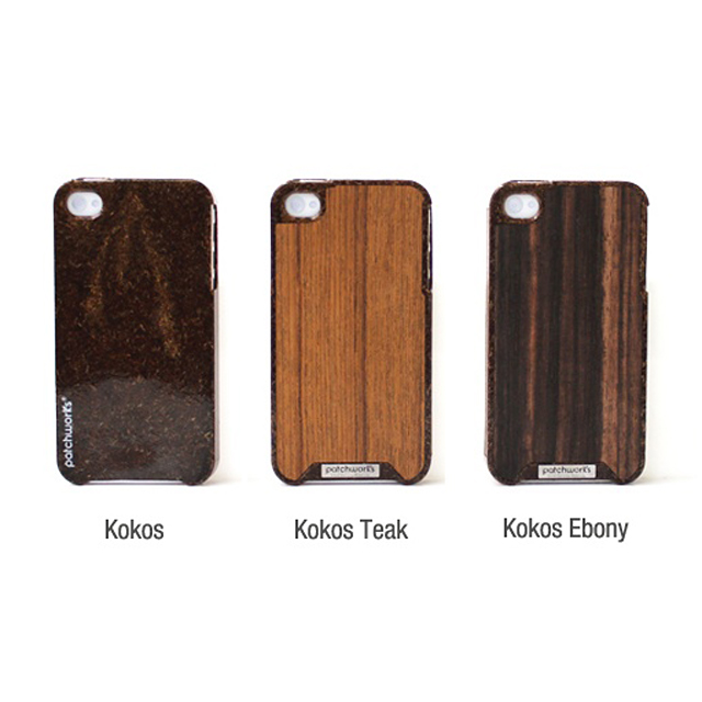 【iPhone4S/4 ケース】Liquid Wood for iPhone 4/4S - Kokos Ebonyサブ画像