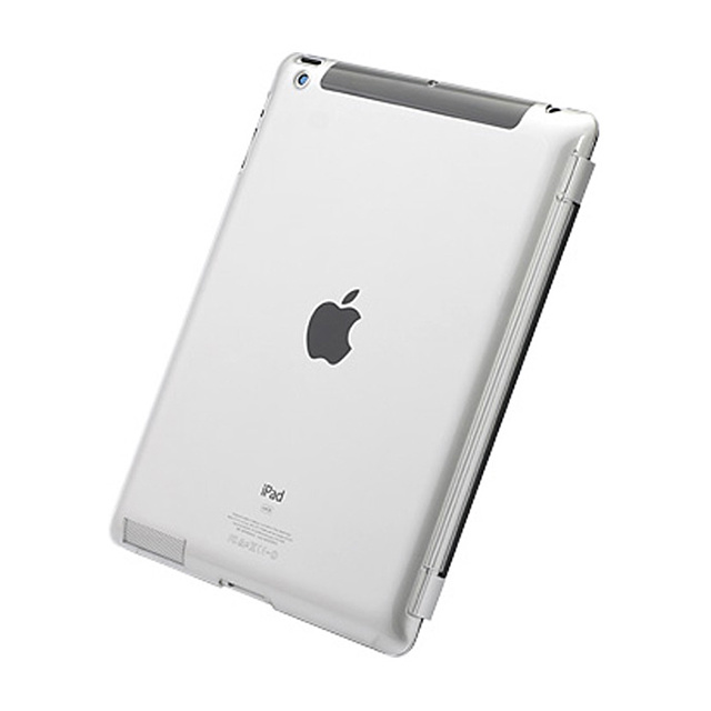 【iPad(第3世代/第4世代) iPad2 ケース】エアージャケットセット (クリア)
