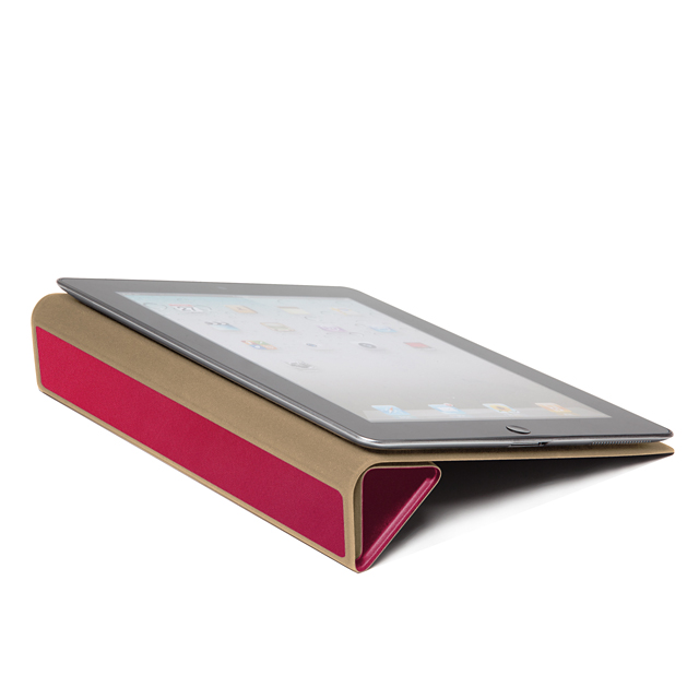 【iPad(第3世代/第4世代) iPad2 ケース】Textured Tuxedo Case, Hot Pinkサブ画像
