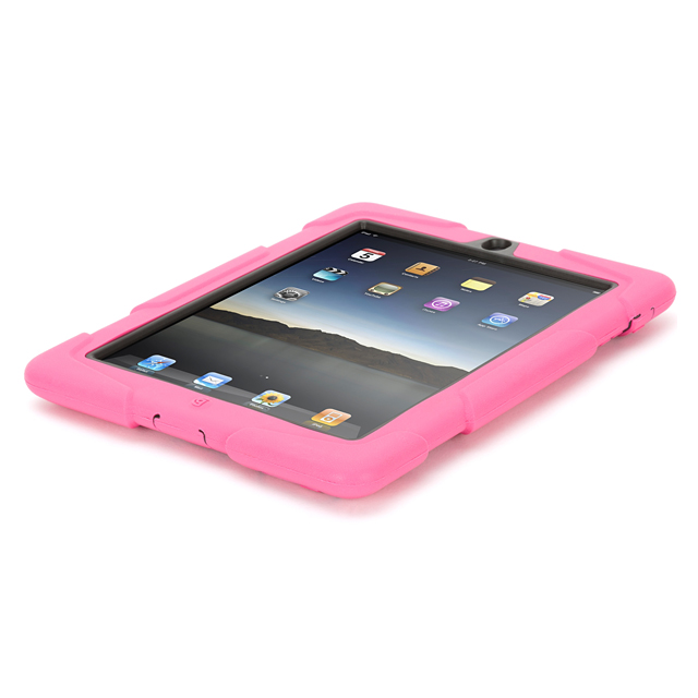 【iPad(第3世代) iPad2 ケース】Griffin Technology Survivor for iPad 2, Pink,Black,Blackサブ画像