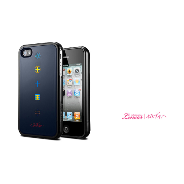 【iPhone4S/4 ケース】SGP iPhone 4S/4 Case Linear collaboration ”Karim Rashid” Series Harmony Blackサブ画像
