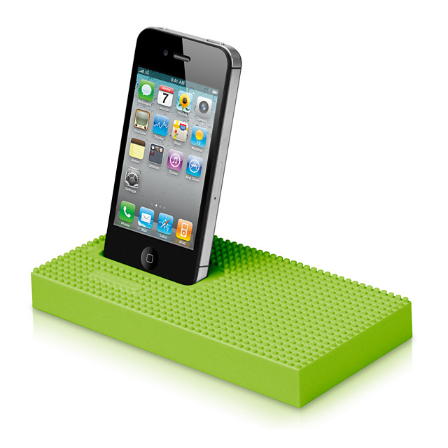 【iPhone iPod】essential TPE nanoblock Universal Dock グリーン
