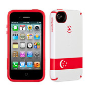 【iPhone ケース】iPhone 4S CandyShell Singapore Flag