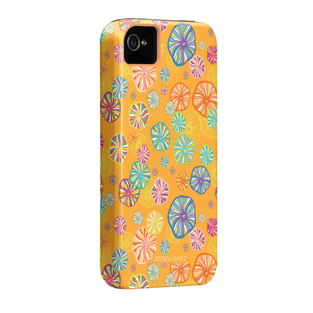 【iPhone ケース】Case-Mate iPhone 4S / 4 Hybrid Tough Case, ”I Make My Case” Jessica Swift - Anemone/Liner (158c)サブ画像