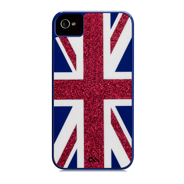 【iPhone ケース】Case-Mate iPhone 4S / 4 Barely There Case Blue / Union Jack