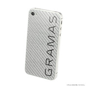 【iPhone4S/4 スキンシール】Real Carbon B...