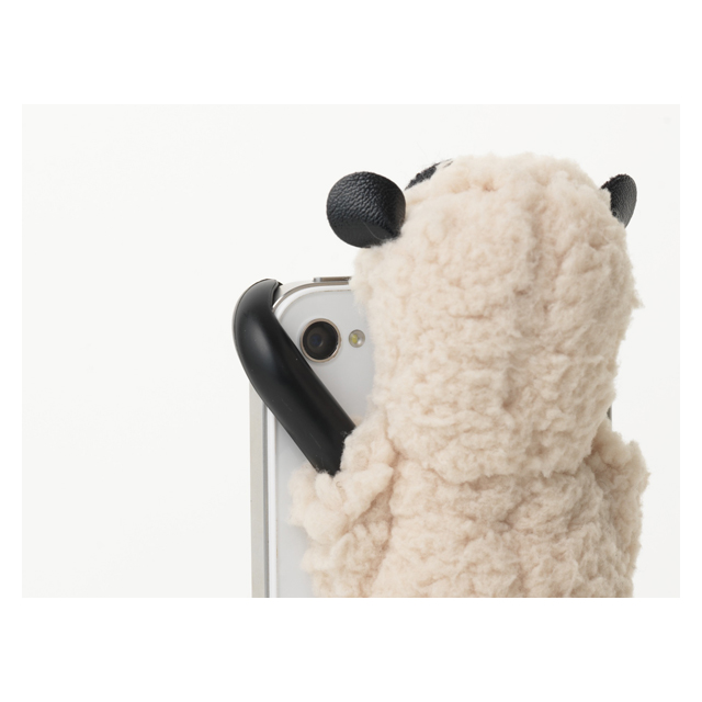 【iPhone4S/4 ケース】SHEEPY (ライトグレー)サブ画像