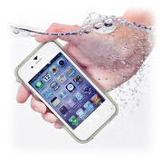 【iPhone4S/4 ケース】CASE MARINE プレミアム 防水ソフトケース (グレー)