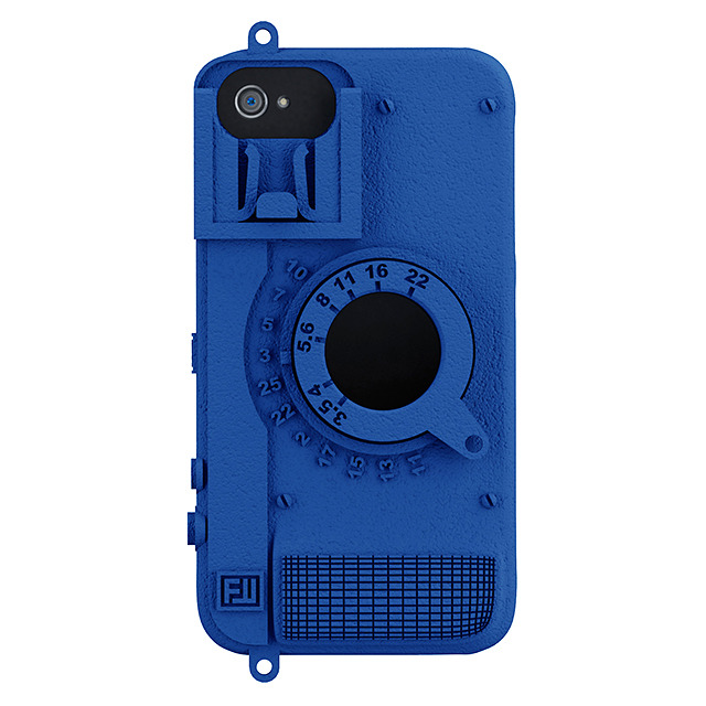 【iPhone4S/4 ケース】Freshfiber Camera Blue