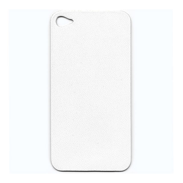 【iPhone4S/4 ケース】BADSMAKESGOODS レザーカバー (White) サブ画像