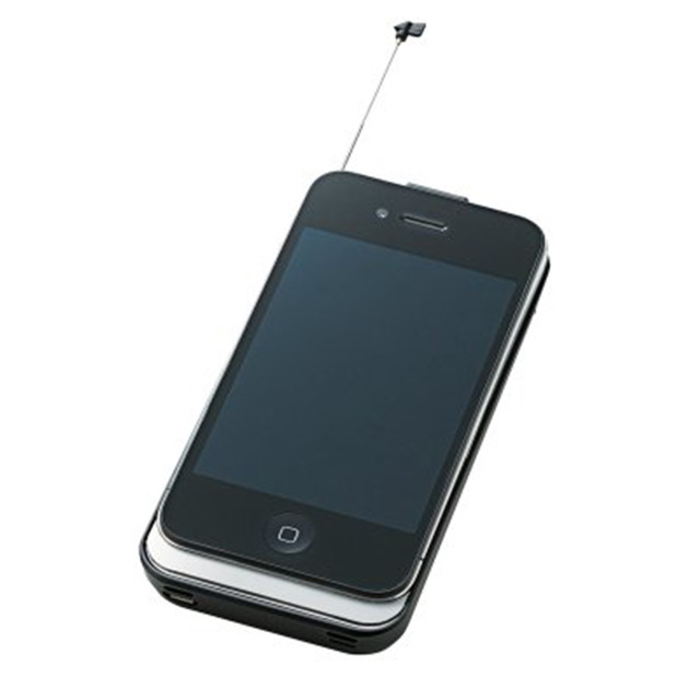 【iPhone4S/4 ケース】ワンセグチューナー/ケースタイプ/バッテリー1,500mAh