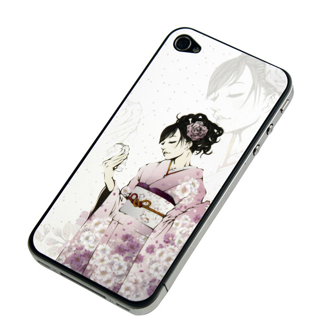 【iPhone4S/4 スキンシール】Leaflick スキンシール （Kimono）サブ画像