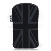 【iPhone ケース】CG Mobile MINI Union Jack Phone Sleeve ブラック