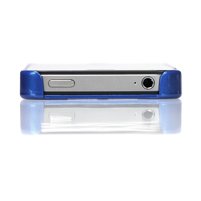 【iPhone ケース】CG Mobile MINI Stripes Hard Case for iPhone 4S/4 ブルーサブ画像