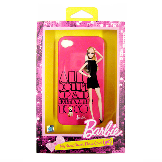 【限定】【iPhone4S/4 ケース】Barbie My Sweet Smart Phone Case DLBKドレスPK