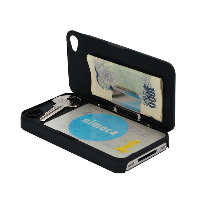 【iPhone ケース】『iLid Wallet Case for iPhone4S/4』(ブラック)
