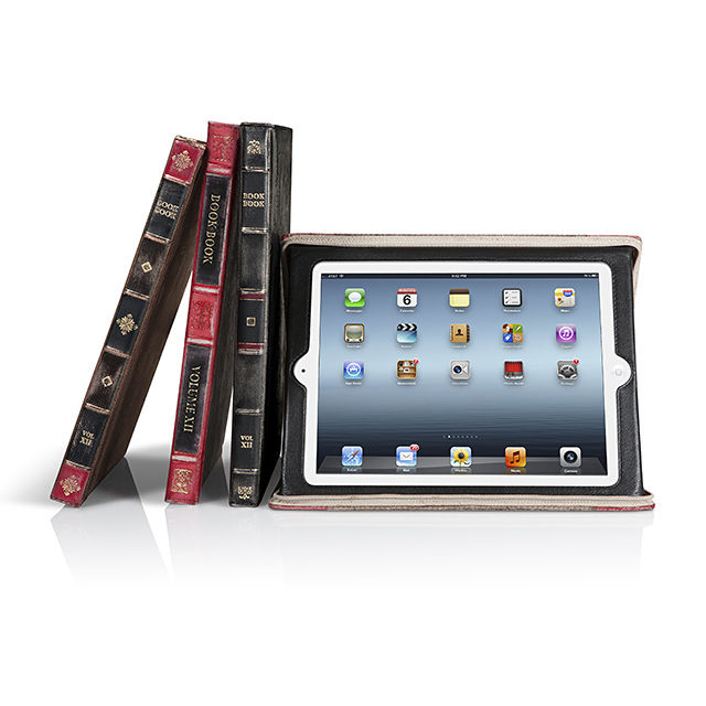 【iPad(第3世代/第4世代) iPad2 ケース】BookBook v2 (クラシックブラック)サブ画像