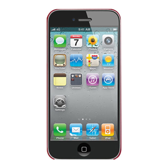 【iPhone5s/5 ケース】iShell Classic  for iPhone5s/5- Redサブ画像