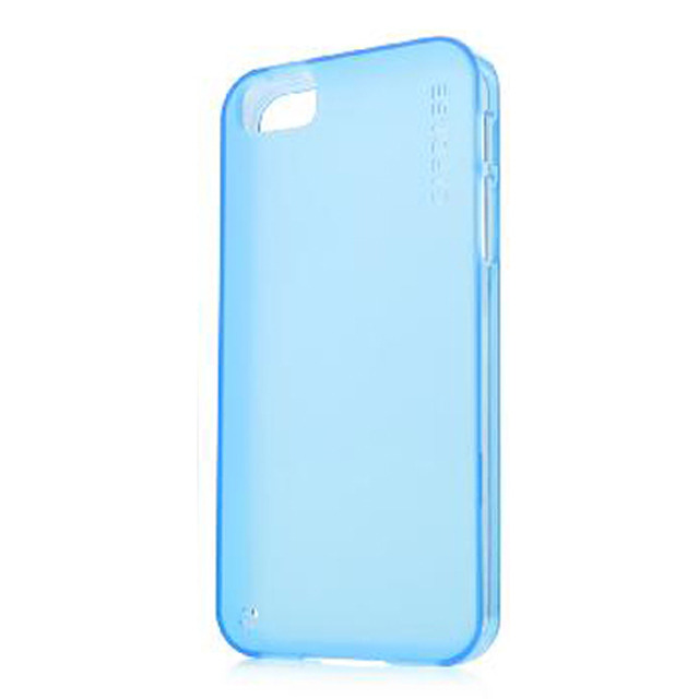 【iPhoneSE(第1世代)/5s/5 ケース】Soft Jacket 2 XPOSE with Screen Guard, Clear Blue