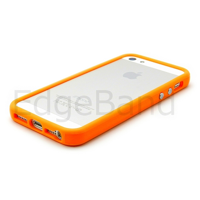 【iPhoneSE(第1世代)/5s/5 ケース】ハイブリッドバンパー Edge Band (Orange)goods_nameサブ画像