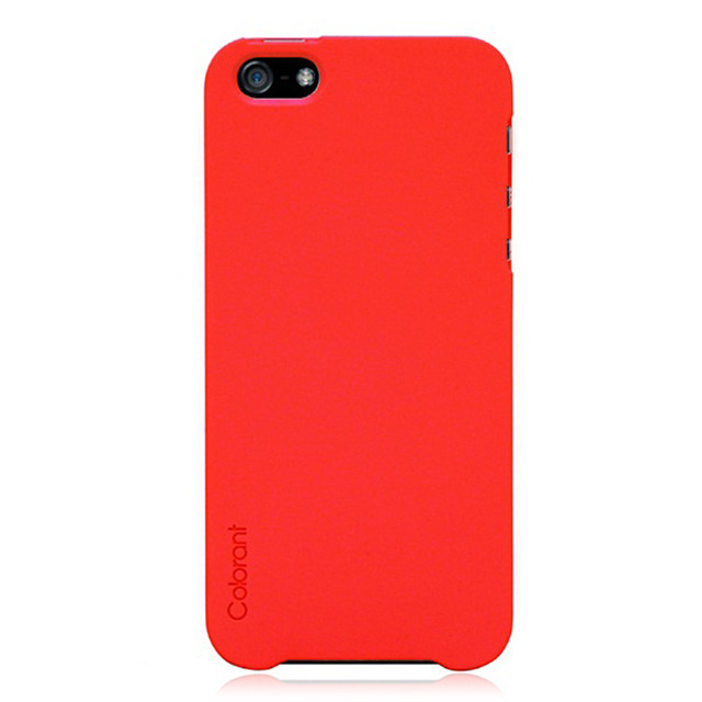 【iPhoneSE(第1世代)/5s/5 ケース】Colorant Case C1 (Flame Red)
