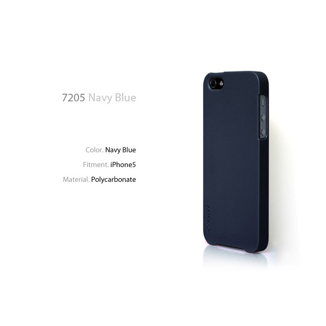 【iPhoneSE(第1世代)/5s/5 ケース】Colorant Case C1 (Navy Blue)goods_nameサブ画像
