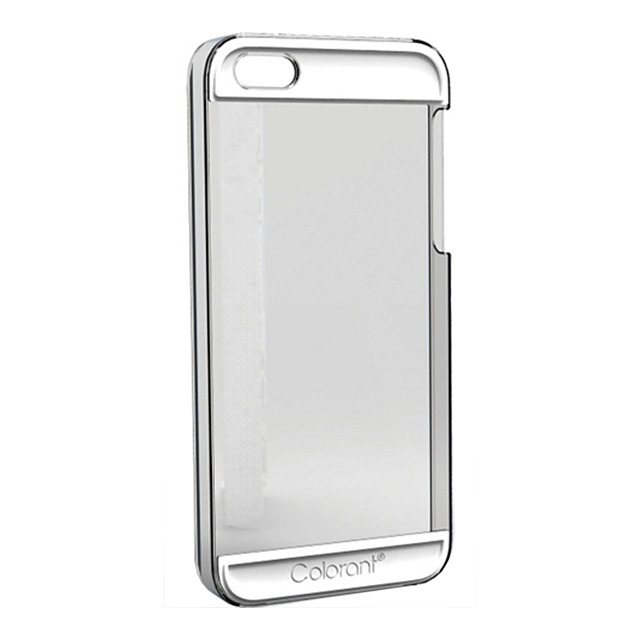 【iPhoneSE(第1世代)/5s/5 ケース】Colorant Case C2 (Clear×White)