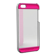 【iPhoneSE(第1世代)/5s/5 ケース】Colorant Case C2 (Clear×Pink)