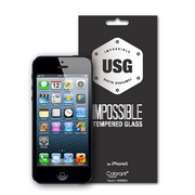 【iPhoneSE(第1世代)/5s/5c/5 フィルム】USG ITG - Impossible Tempered Glasss