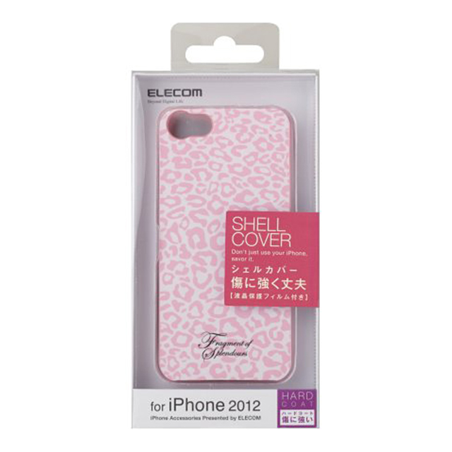 【iPhone5s/5 ケース】シェルカバー for Girl 01 ヒョウ ピンクサブ画像