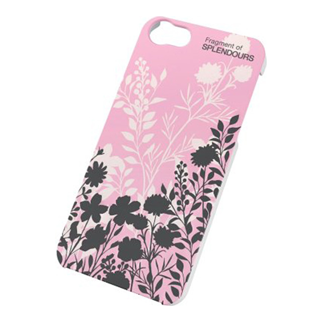【iPhone5s/5 ケース】シェルカバー for Girl 08 花 ピンク