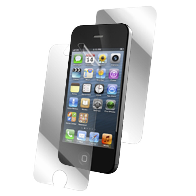 【iPhone5 フィルム】invisibleSHIELD for iPhone5 Full Body(表裏両面)(case friendly design)