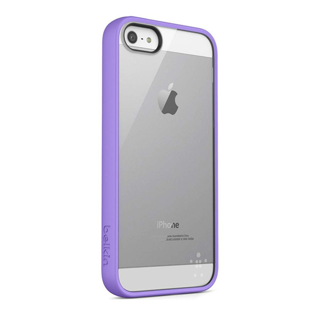 【iPhone5s/5 ケース】View Case (パープル)