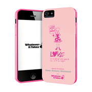 【iPhone5s/5 ケース】『Whatever It Takes』プレミアムシグネチャーケース【Dame Vivienne Westwood (Pink)】
