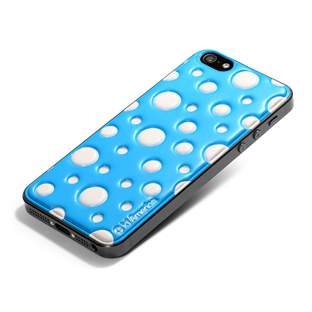 【iPhoneSE(第1世代)/5s/5 スキンシール】Cushi Dot Blueサブ画像