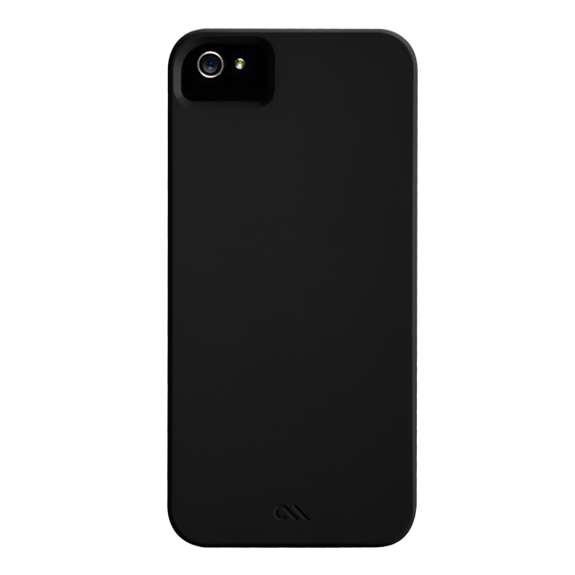 【iPhoneSE(第1世代)/5s/5 ケース】Barely There Case, Matte Blackサブ画像