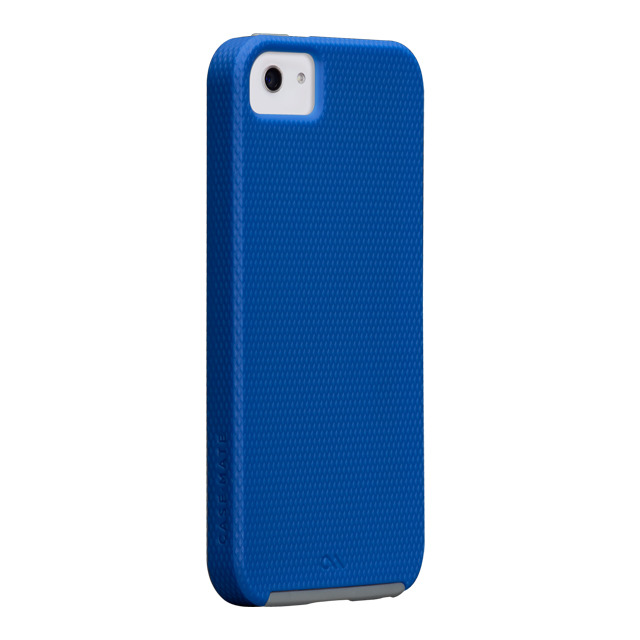 【iPhoneSE(第1世代)/5s/5 ケース】Hybrid Tough Case, Marine Blue/Titanium Grey